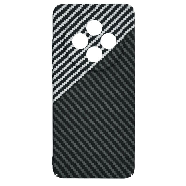 Husa pentru  Oppo Reno 12F, 12FS CarbonFiber UltraSlim, Lightweight, negru
