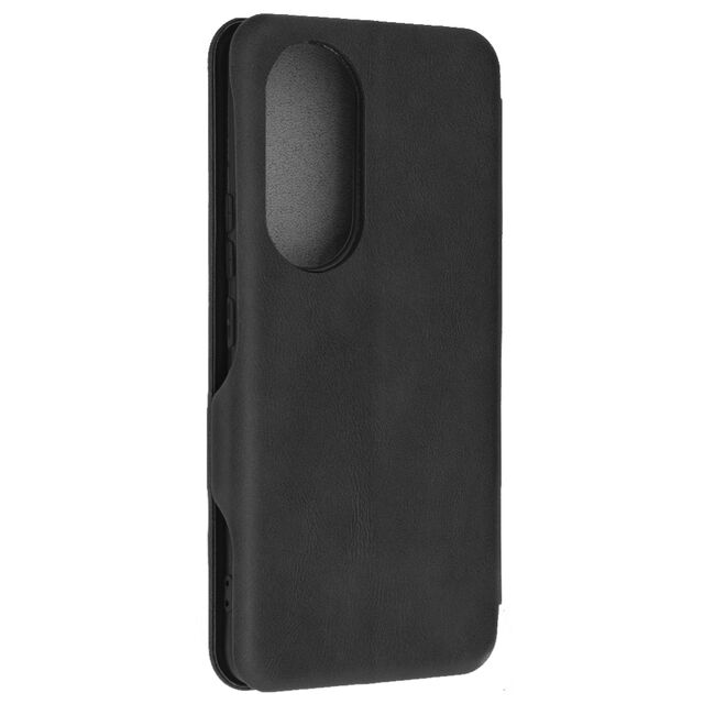 Husa tip carte pentru Honor 90 Smart Wallet fata - spate protectie 360 - negru