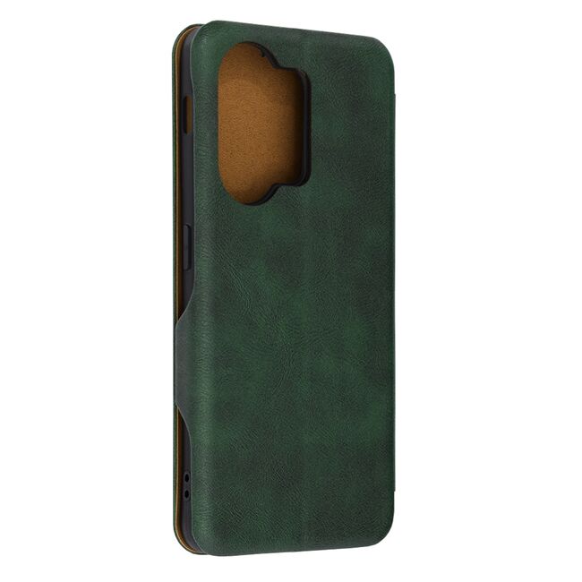 Husa tip carte pentru OnePlus Nord 3 Smart Wallet fata - spate protectie 360 - verde