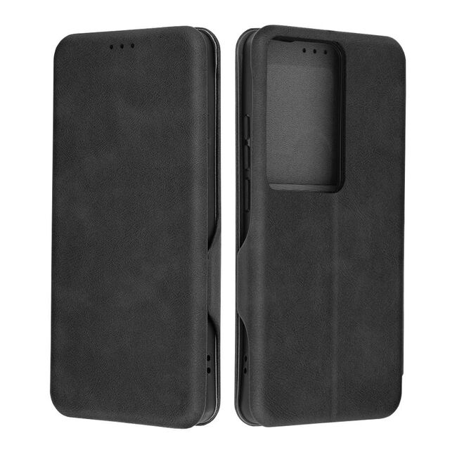 Husa tip carte pentru Oppo Reno 11F Smart Wallet fata - spate protectie 360 - negru