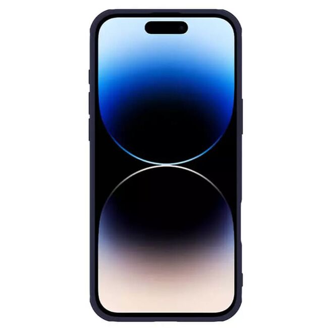 Husă Premium pentru  iPhone 16 Pro Max cu slider pentru protectia lentilelor anti-amprente - mov