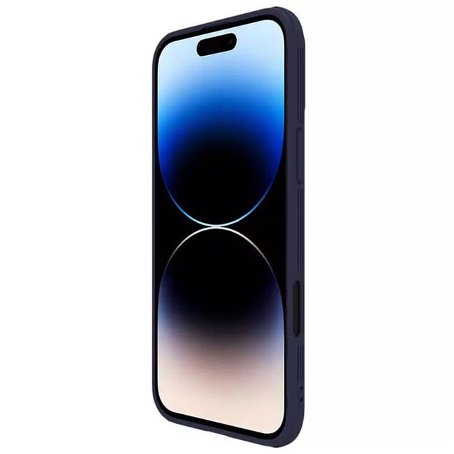 Husă Premium pentru  iPhone 16 Pro Max cu slider pentru protectia lentilelor anti-amprente - mov