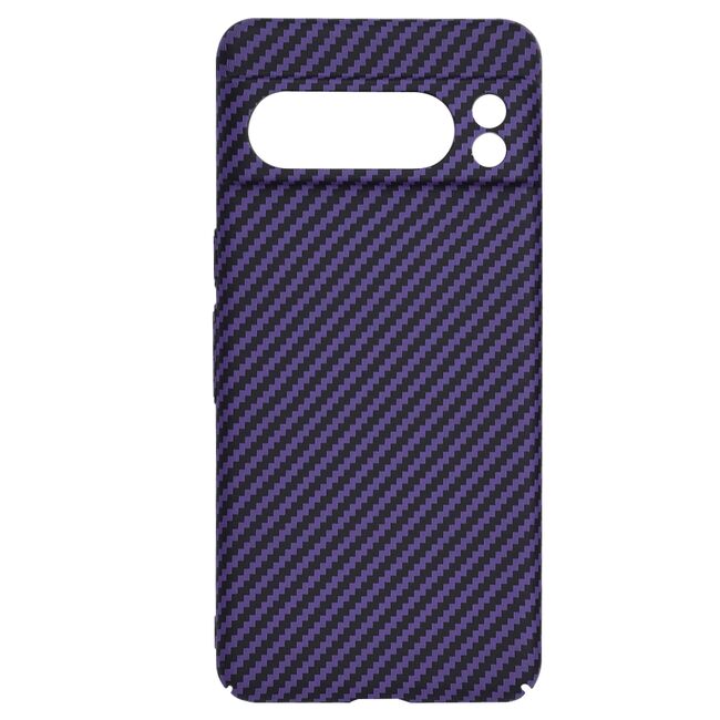Husa pentru  Google Pixel 8 Pro CarbonFiber UltraSlim, Lightweight, mov
