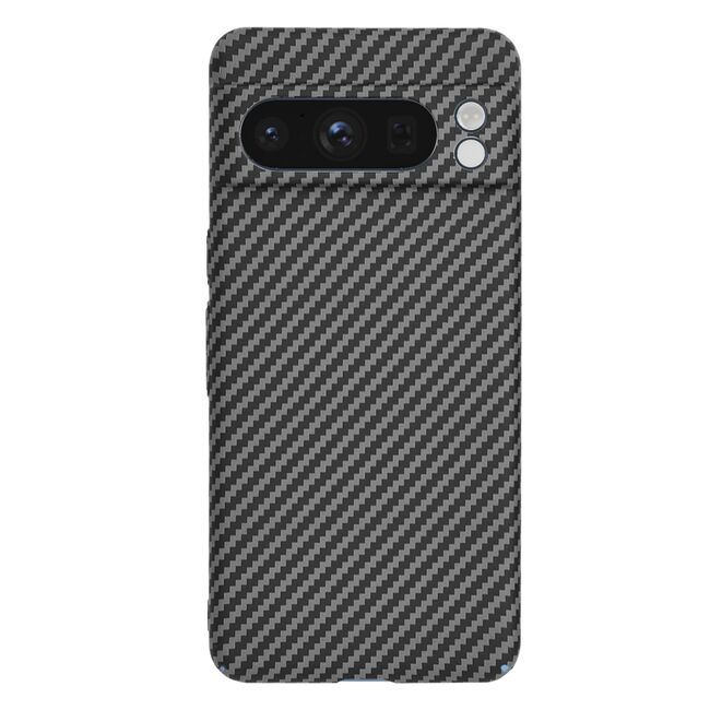 Husa pentru  Google Pixel 8 Pro CarbonFiber UltraSlim, Lightweight, negru
