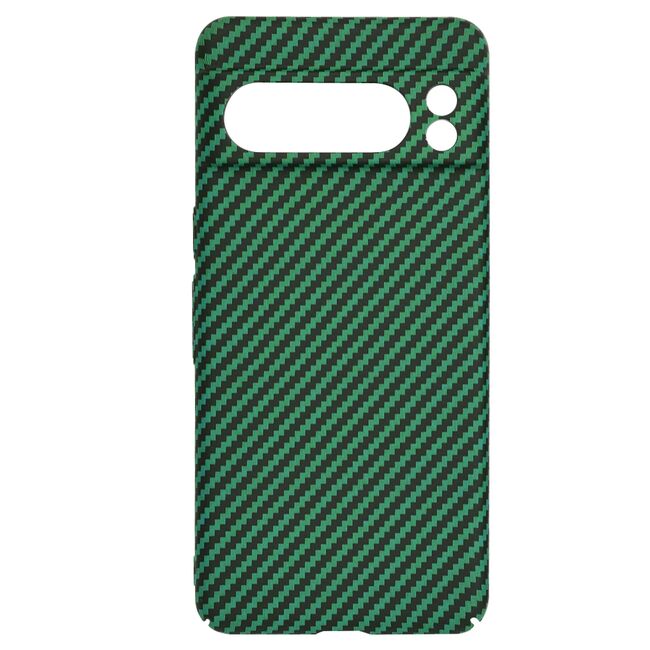 Husa pentru  Google Pixel 8 Pro CarbonFiber UltraSlim, Lightweight, verde
