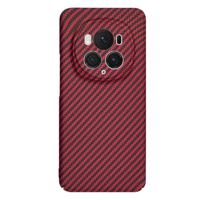 Husa pentru  Honor Magic 6 Pro CarbonFiber UltraSlim, Lightweight, rosu