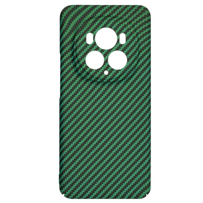 Husa pentru  Honor Magic 6 Pro CarbonFiber UltraSlim, Lightweight, verde