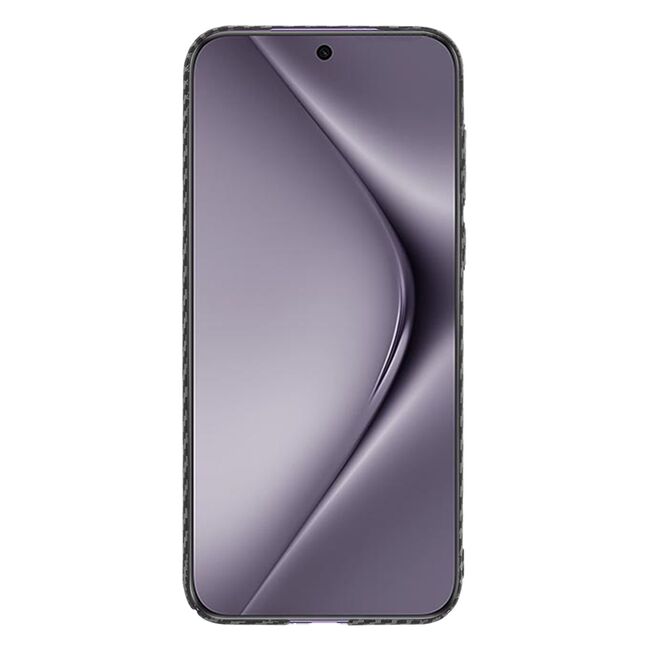Husa pentru  Huawei Pura 70 Pro CarbonFiber UltraSlim, Lightweight, negru