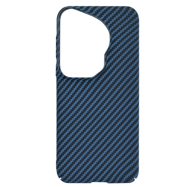 Husa pentru  Huawei Pura 70 Ultra CarbonFiber UltraSlim, Lightweight, albastru