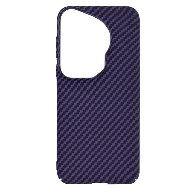 Husa pentru  Huawei Pura 70 Ultra CarbonFiber UltraSlim, Lightweight, mov