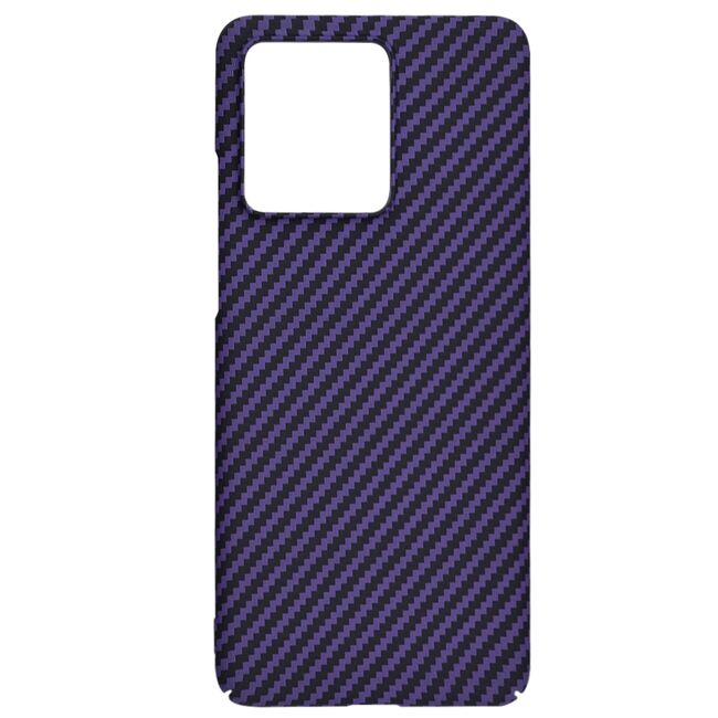 Husa pentru  Motorola Edge 40 NEO CarbonFiber UltraSlim, Lightweight, mov