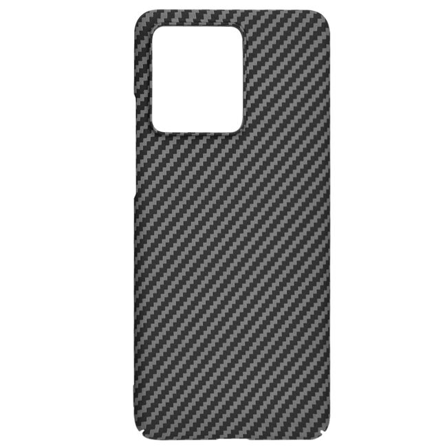 Husa pentru  Motorola Edge 40 NEO CarbonFiber UltraSlim, Lightweight, negru