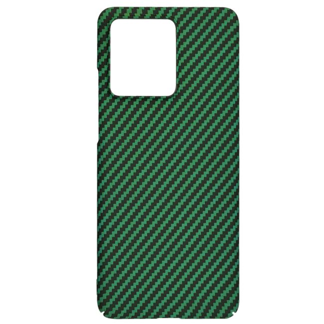 Husa pentru  Motorola Edge 40 NEO CarbonFiber UltraSlim, Lightweight, verde
