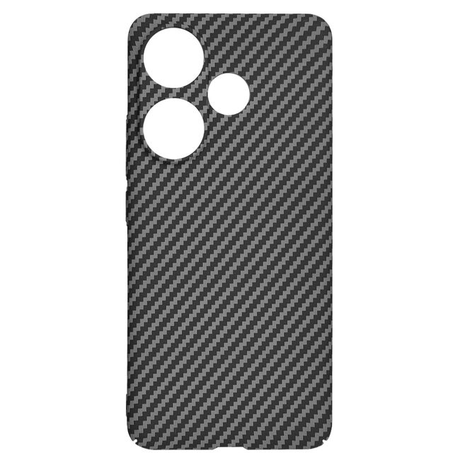 Husa pentru  Poco F6 CarbonFiber UltraSlim, Lightweight, negru
