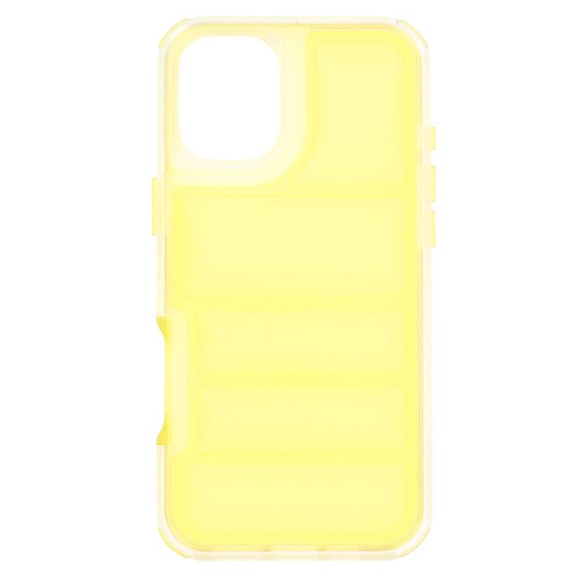 Husa pentru  iPhone 16 Air Cusion anti-shock, Dazzling - galben