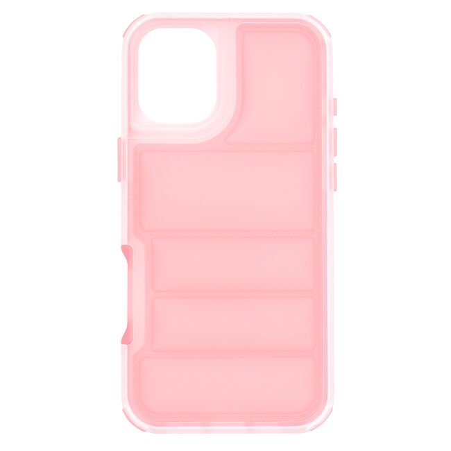 Husa pentru  iPhone 16 Air Cusion anti-shock, Dazzling - roz