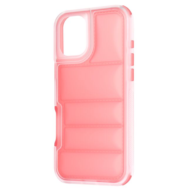 Husa pentru  iPhone 16 Plus Air Cusion anti-shock, Dazzling - rosu