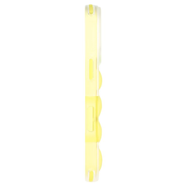 Husa pentru  iPhone 16 Pro Air Cusion anti-shock, Dazzling - galben