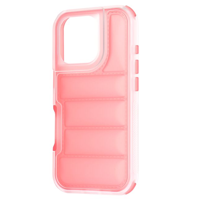 Husa pentru  iPhone 16 Pro Air Cusion anti-shock, Dazzling - rosu