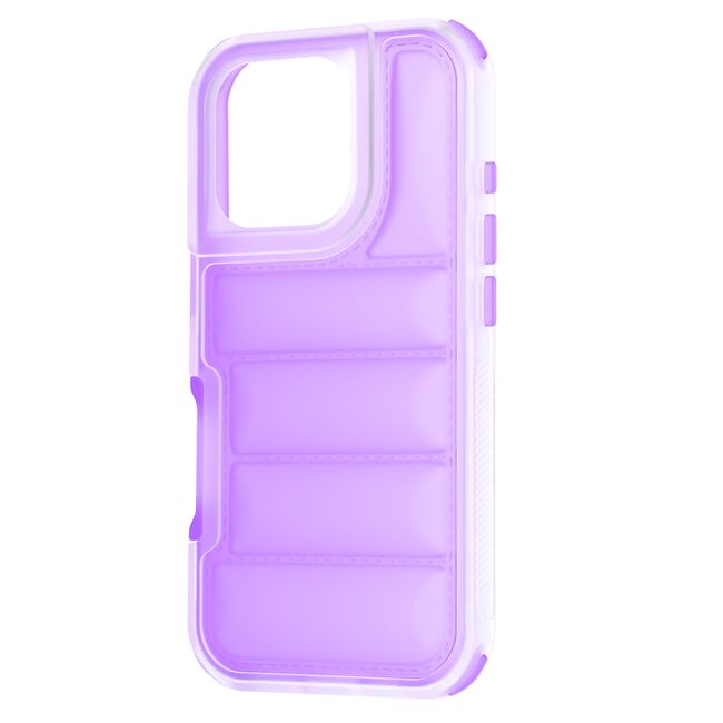 Husa pentru  iPhone 16 Pro Air Cusion anti-shock, Dazzling - violet