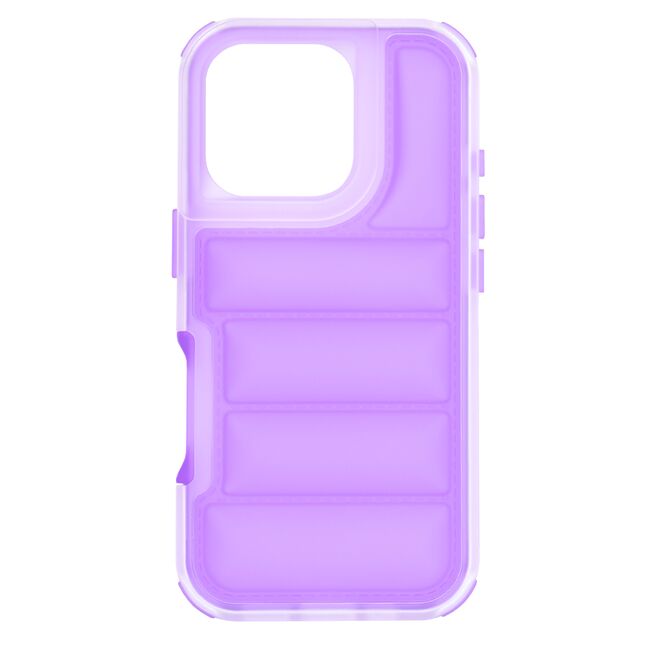 Husa pentru  iPhone 16 Pro Air Cusion anti-shock, Dazzling - violet