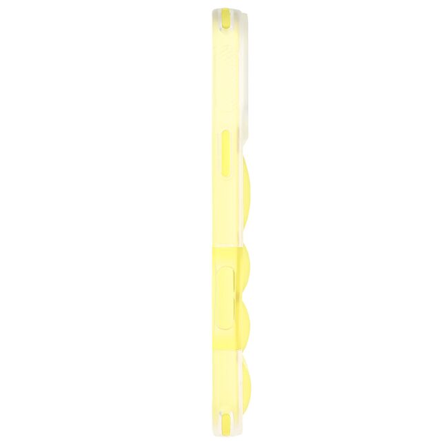 Husa pentru  iPhone 16 Pro Max Air Cusion anti-shock, Dazzling - galben
