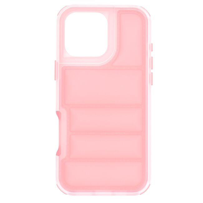 Husa pentru  iPhone 16 Pro Max Air Cusion anti-shock, Dazzling - roz