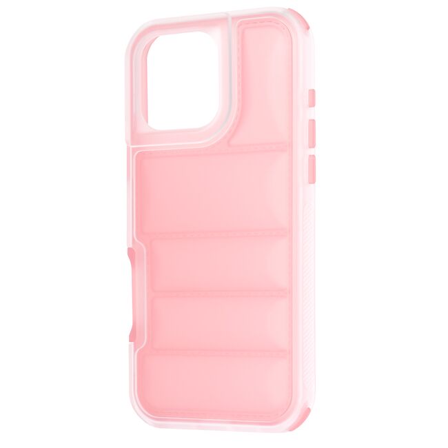 Husa pentru  iPhone 16 Pro Max Air Cusion anti-shock, Dazzling - roz