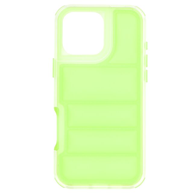 Husa pentru  iPhone 16 Pro Max Air Cusion anti-shock, Dazzling - verde