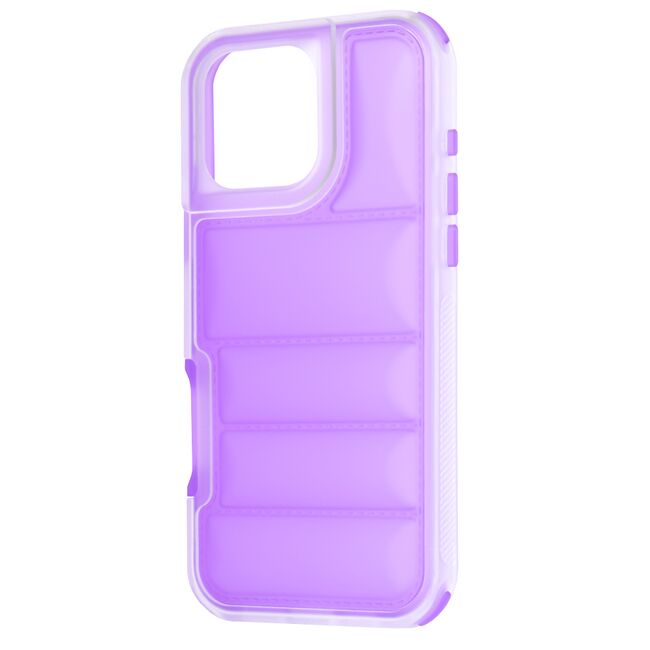 Husa pentru  iPhone 16 Pro Max Air Cusion anti-shock, Dazzling - violet