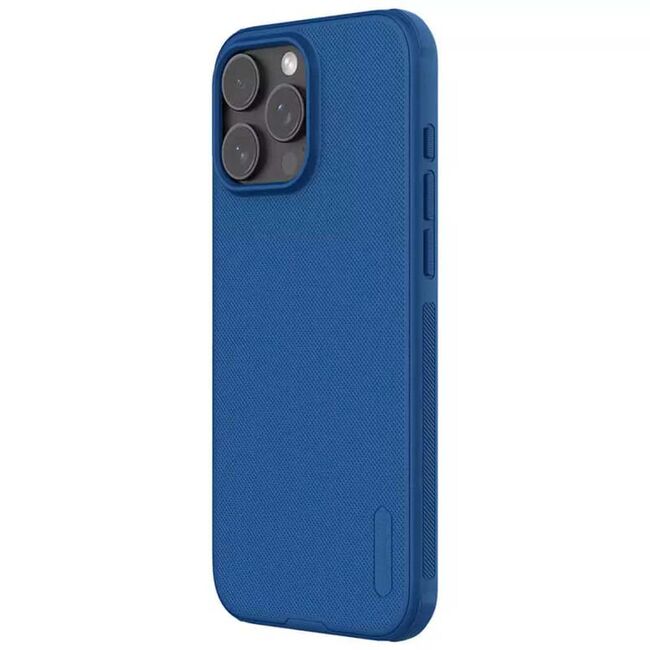 Husa pentru  iPhone 16 Pro anti-shock Premium Shield Frost - albastru