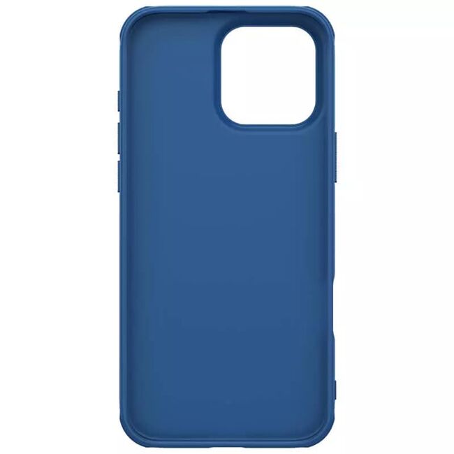 Husa pentru  iPhone 16 Pro anti-shock Premium Shield Frost - albastru