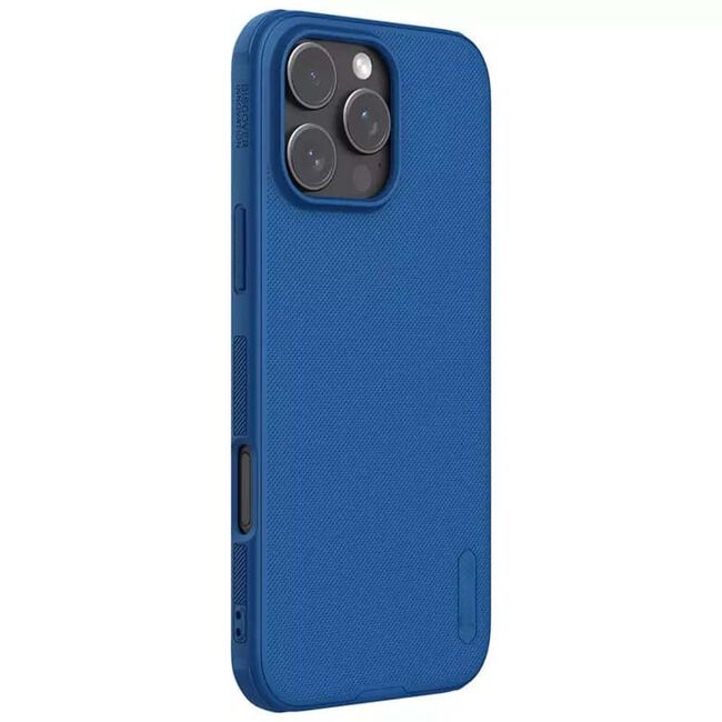 Husa pentru  iPhone 16 Pro MagSafe Frosted Shield Pro Magnetic - albastru