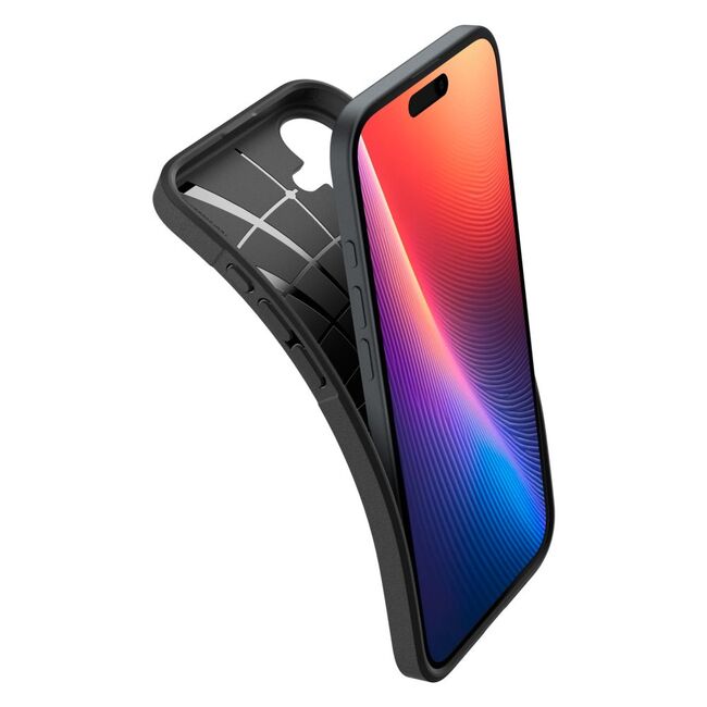 Husa premium pentru  iPhone 16 Spigen Core Armor - negru
