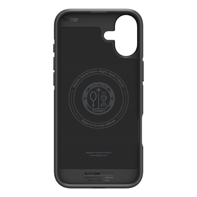 Husa premium pentru  iPhone 16 Spigen Core Armor MagSafe - negru mat