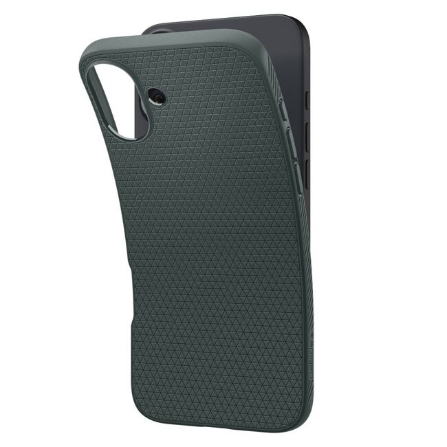 Husa premium pentru  iPhone 16 Spigen Liquid Air - verde