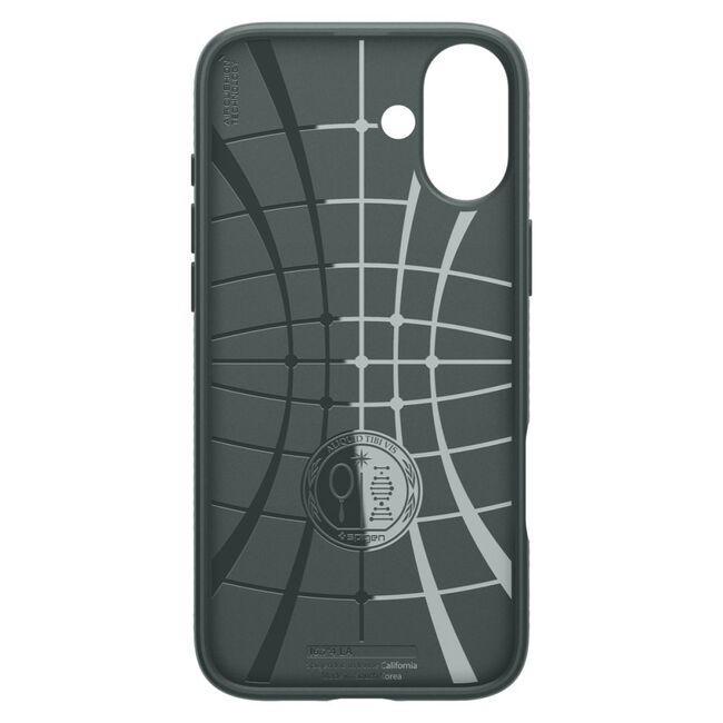 Husa premium pentru  iPhone 16 Spigen Liquid Air - verde