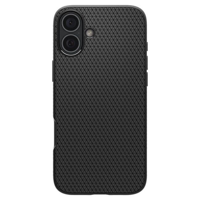 Husa premium pentru  iPhone 16 Spigen Liquid Air - negru mat