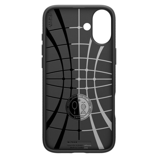 Husa premium pentru  iPhone 16 Spigen Liquid Air - negru mat