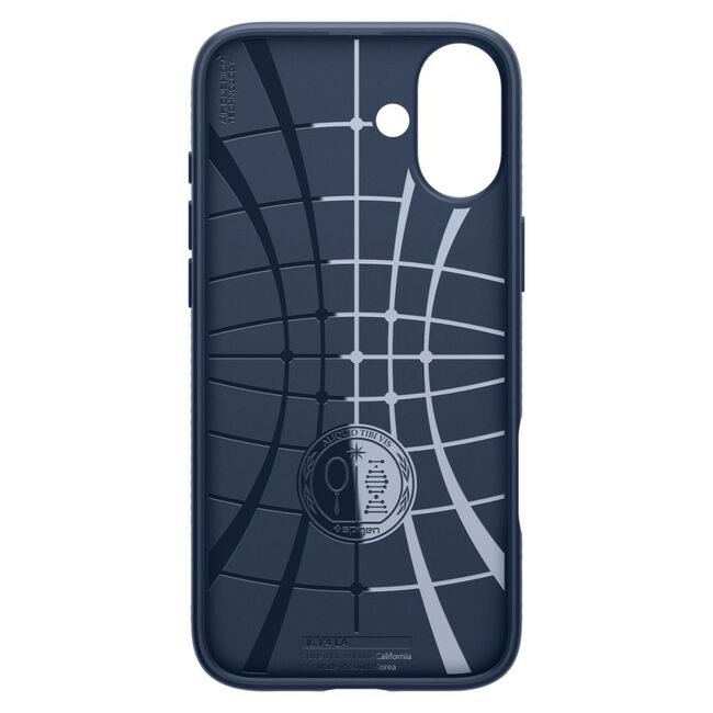 Husa premium pentru  iPhone 16 Spigen Liquid Air - albastru