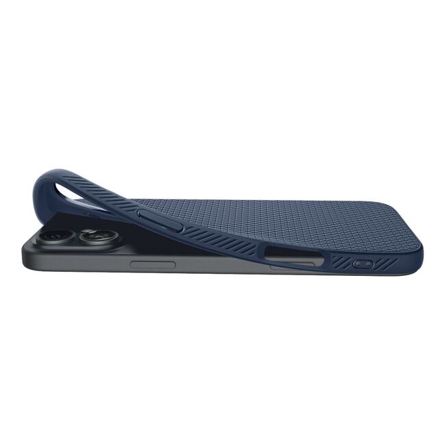 Husa premium pentru  iPhone 16 Spigen Liquid Air - albastru