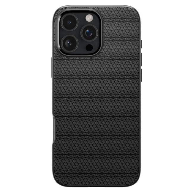 Husa Spigen - liquid air - iphone 16 pro - matte black