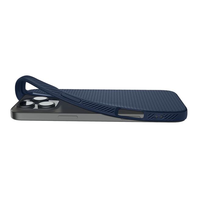 Husa premium pentru  iPhone 16 Pro Spigen Liquid Air - albastru