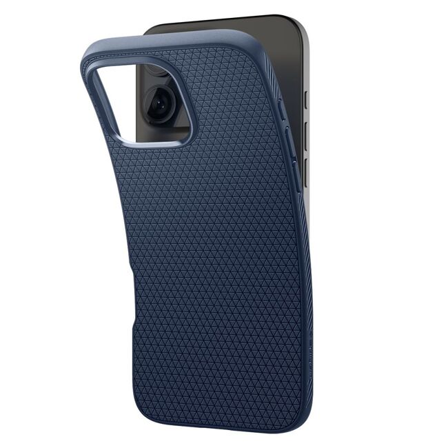 Husa premium pentru  iPhone 16 Pro Spigen Liquid Air - albastru