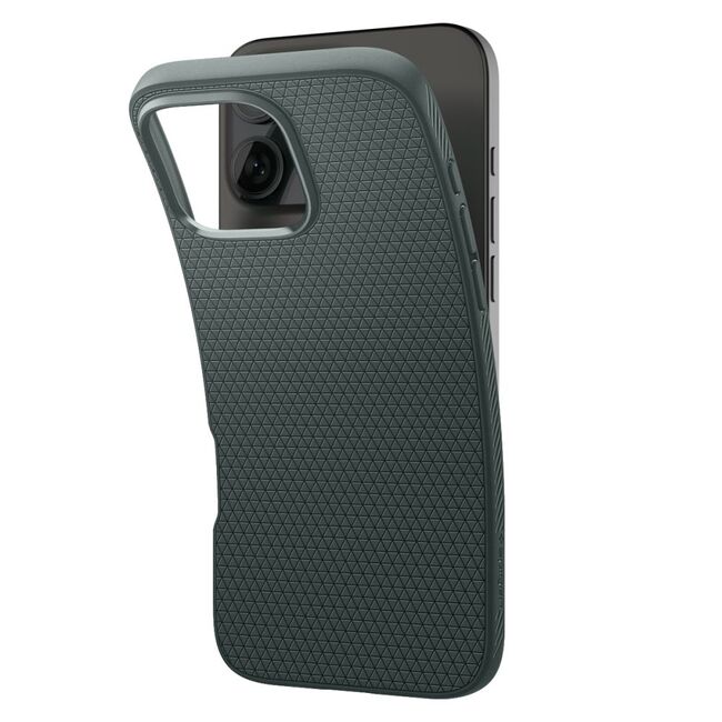Husa Spigen - liquid air - iphone 16 pro max - abyss green