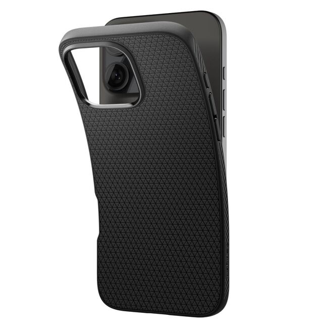 Husa Spigen - liquid air - iphone 16 pro max - matte black