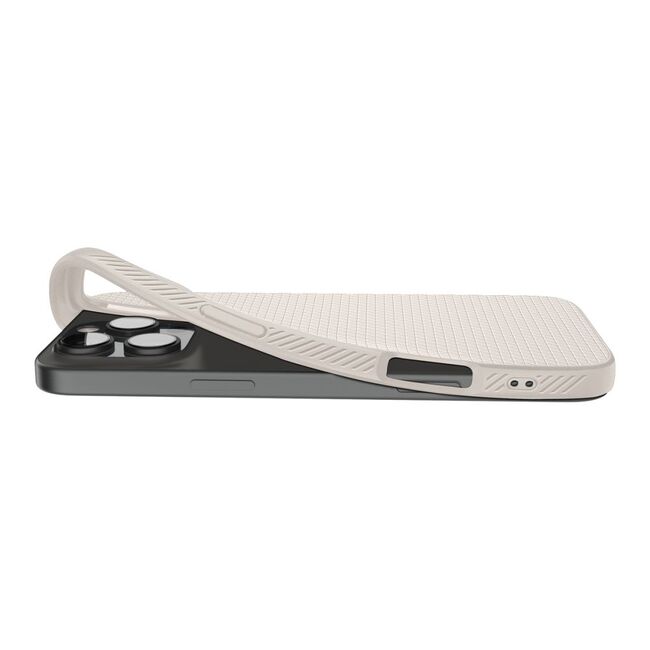 Husa Spigen - liquid air - iphone 16 pro max - natural titanium