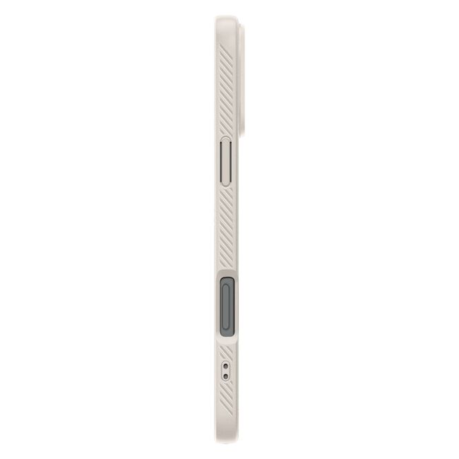 Husa Spigen - liquid air - iphone 16 pro max - natural titanium