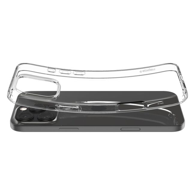 Husa premium pentru  iPhone 16 Pro Spigen Liquid Crystal - transparent