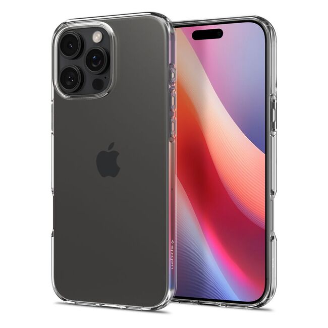 Husa premium pentru  iPhone 16 Pro Spigen Liquid Crystal - transparent
